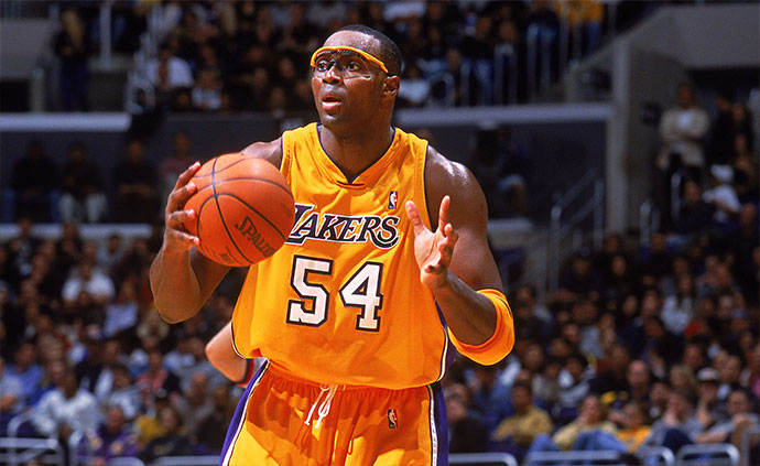 Horace Grant Signed Los Angeles Lakers Jersey (Beckett) 4xNBA Champion –