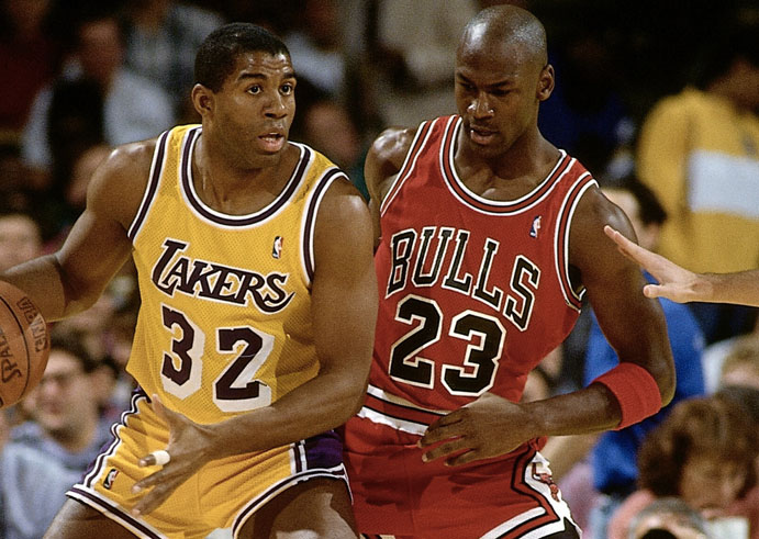 90s Chicago Bulls Jordan Pippen Grant NBA t-shirt Large - The